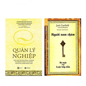 [Download Sách] Combo Quản Lý Nghiệp (Tái Bản) + Người Nam Châm - Bí Mật Của Luật Hấp Dẫn (Tái Bản)