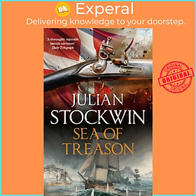Sách - Sea of Treason - Thomas Kydd 26 by Julian Stockwin (UK edition, hardcover)