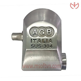 Ổ khóa chụp chống cắt AGB SUS 304 thân Inox chìa vi tính - MSOFT