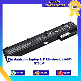 Pin dùng cho laptop HP Elitebook 8560W 8760W - Hàng Nhập Khẩu  MIBAT579