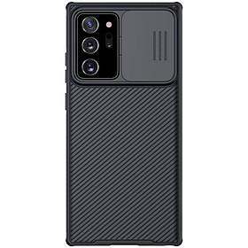 Ốp lưng chống sốc bảo vệ Camera cho Samsung Galaxy Note 20 Ultra hiệu Nillkin Camshield (chống sốc cực tốt, chất liệu cao cấp, có khung & nắp đậy bảo vệ Camera) - Hàng chính hãng