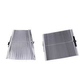 2pcs Car Sun Insulation Curtain  Protection Retractable  Covers