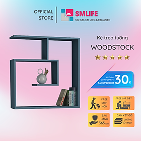 Mua Kệ gỗ trưng bày kiểu dáng thanh lịch SMLIFE Woodstock