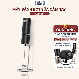Máy đánh bọt cầm tay Lebenlang LBL4586, chạy bằng PIN 2A nhỏ gọn tiện lợi, công suất 10W – hàng chính hãng