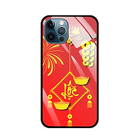 Ốp Lưng Kính Cượng Lực Cho Điện Thoại IPHONE 12 PRO MAX - 7969 LOC02 - Hàng Chính Hãng
