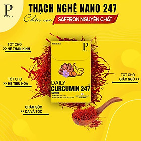 Thạch nghệ Saffron Daily Curcumin 247 Nhật Bản vị chuối tăng cường sức khỏe