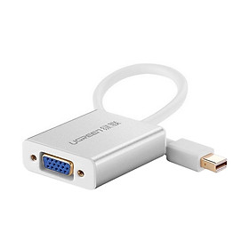 Mua Cáp Chuyển Đổi Mini DP To VGA Ugreen 10403 Tương Thích Mọi Loại Thiết Bị Trình Chiếu Hàng Chính Hãng