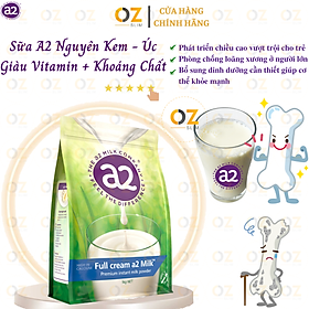 Sữa tăng chiều cao A2 nguyên kem full cream high in calcium phát triển xương, răng ở trẻ, chống loãng xương ở người lớn, tăng sức khỏe - OZ Slim Store