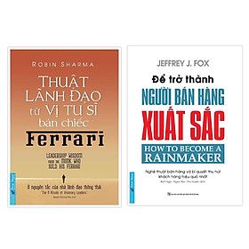 Combo Thuật Lãnh Đạo Từ Vị Tu Sĩ Bán Chiếc Ferrari + Để Trở Thành Người Bán Hàng Xuất Sắc - Bản Quyền