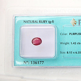 Mua Viên đá quý phong thủy tự nhiên Ruby RBG1.42