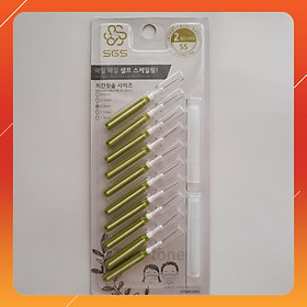 Bàn chải kẽ răng SGS loại I 10 cái/vỉ nhập khẩu Hàn Quốc