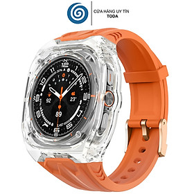 Ốp bảo vệ kiêm dây đeo Rugged Design cho Samsung Galaxy Watch Ultra 47mm (2024/2025) - Hàng Chính Hãng