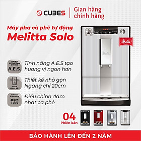 Mua Máy pha cà phê tự động Melitta Caffeo Solo - Hàng nhập khẩu chính hãng 100% từ thương hiệu Melitta  Đức
