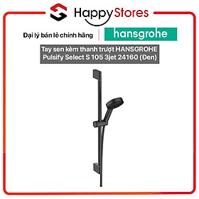 Tay sen kèm thanh trượt HANSGROHE Pulsify Select S 105 3jet 24160 - Hàng chính hãng