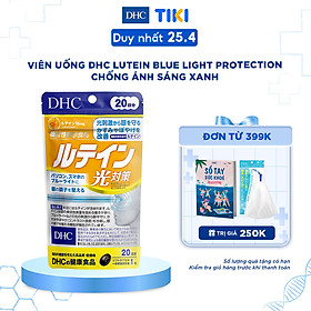 Viên Uống DHC Lutein Blue Light Protection Chống Ánh Sáng Xanh 20 Ngày