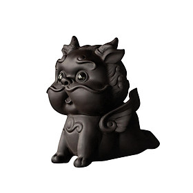 Figurine Tea Pet Sculpture Small  Statue for Bedroom Office Table