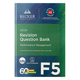 Nơi bán Sách ACCA Revision Question Bank  F5 Performance Management - Giá Từ -1đ