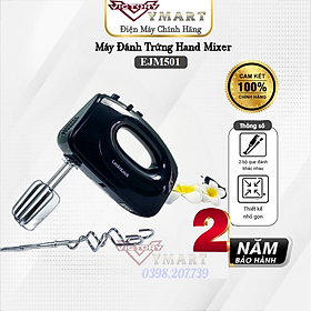 Máy đánh trứng Lock&Lock Hand Mixer EJM501DGRY 250-300W - Hàng chính hãng