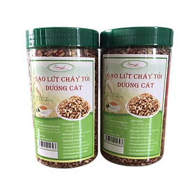 Combo 2 hủ gạo lứt cháy tỏi Dương Cát 300gr