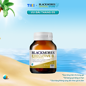 Viên Uống Giảm Căng Thẳng Hỗ Trợ An Thần Blackmores Executive B Stress Formula Lọ 62 Viên