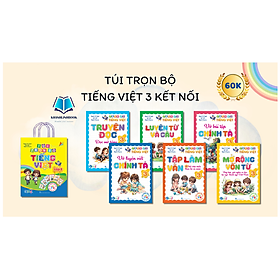 Sách - Túi Trọn Bộ Tiếng Việt Lớp 3 - Kết Nối Tri Thức - Cả năm ( 6 Cuốn )