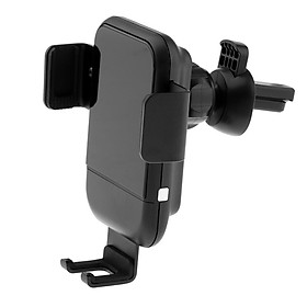 360° Automatic Clamping Wireless Car Charger Mount Holder for Mobile Phone