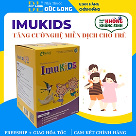 Imukids giúp trẻ ăn ngon, tăng đề kháng - hộp 30 ống