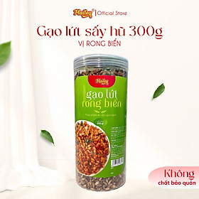 [COMBO 3 HŨ 300G] Gạo lứt giảm cân ăn liền Mailey - gạo lứt sấy rong biển/ cháy tỏi ăn kiêng healthy