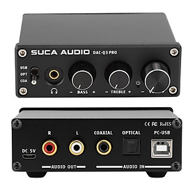Mua Giải Mã SUCA AUDIO DAC Q3 Pro - Chip SA9123 - 24bit/192kHz - Hàng chính hãng