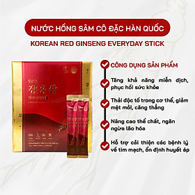 Nước Hồng Sâm Cô Đặc Hàn Quốc Everyday Stick - 100 Gói x 10g