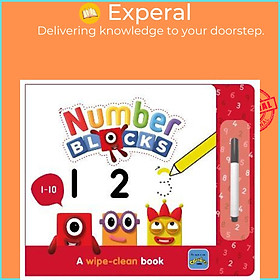 Sách - Numberblocks 1-10: A Wipe-Clean Book by Unknown (UK edition, paperback)