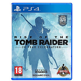 Hình ảnh Đĩa Game Ps4: Rise Of Tomb Raider 20 Year Celebration - Hàng nhập khẩu 