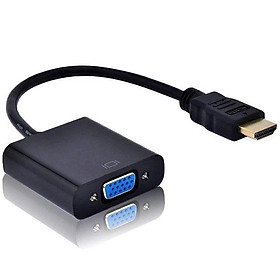 Mua Cáp chuyển đổi VGA ra HDMI - Dây đổi VGA ra HDMI chuyên dụng đổi hình ảnh laptop ra máy chiếu