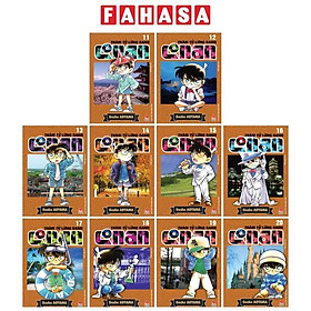 Combo Manga - Thám Tử Lừng Danh Conan: Tập 11 - 20 (Bộ 10 Tập)