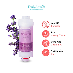 Mua Lõi Lọc Vòi Sen Vitamin Daily Aqua  Loại Bỏ Clo  Tạo Mùi Thơm - Hương Hoa Hồng