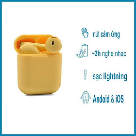 Tai nghe Bluetooth Inpods 12 - Cảm biến vân tay, chống nước,màu sắc đa dạng- 5 màu sắc lựa chọn