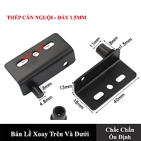 Mua Bản Lề Trục Xoay KUNBE Cánh Gỗ Dạng Trục Xoay 360 Phù Hợp Lắp Đặt Cửa Tủ  Kệ  Nội Thất Tiện Lợi