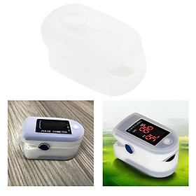 Blood Oxygen Case Silicone Fingertip Pulse Cover for Outdoor Travel Home Office Use, Easy to put on and take off, easy to use.