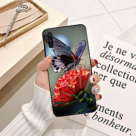 Ốp lưng điện thoại VSMART JOY 3 viền silicon dẻo hình Cánh Bướm Xanh - Hàng chính hãng