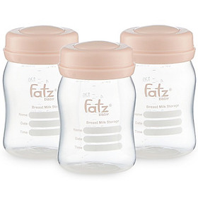 Bộ 3 bình trữ sữa Faztbaby FB0120NH 150ml Màu