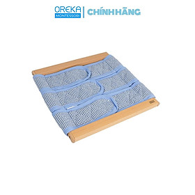 Đồ chơi trẻ em Oreka Montessori Khung vải Sơ sinh & Tập đi: Khóa dán - 0170500