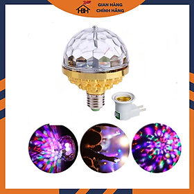 Mua Đèn quẩy led xoay 360 độ  7 màu LED3-6W  E27  220V - trang trí sân khấu  karaoke  bar
