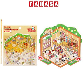 Bộ 30 Sticker MiniScape 3D - Teenage MS-010