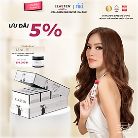 Collagen Elasten - Phiên bản đặc biệt 3 Hộp Giúp Da Căng Mịn, Chống Lão Hóa, Tóc Chắc Khỏe - Collagen Số 1 Tại Đức