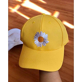 Mũ lưỡi trai- họa tiết hoa 3D