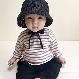 Mũ nón mùa hè dễ thương cho bé - Mũ ajuma các màu - Hat Handmade
