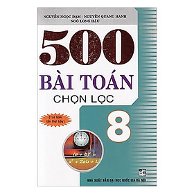 [Download Sách] 500 Bài Toán Chọn Lọc Lớp 8