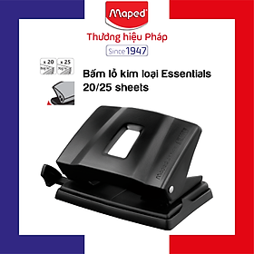 MAPED - Bấm lỗ kim loại Essentials 20 25 sheets - 1 cái