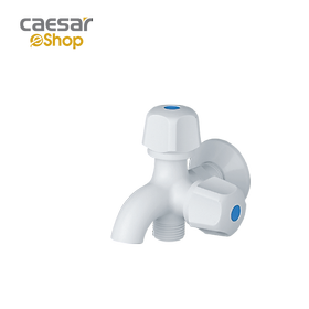 Vòi sen tắm lạnh gắn tường nhựa Caesar W038P (chưa bao gồm  tay dây, pát sen)