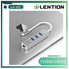  Bộ chuyển đổi USB-C 4 trong 1 Lention C23s Hàng Chính Hãng